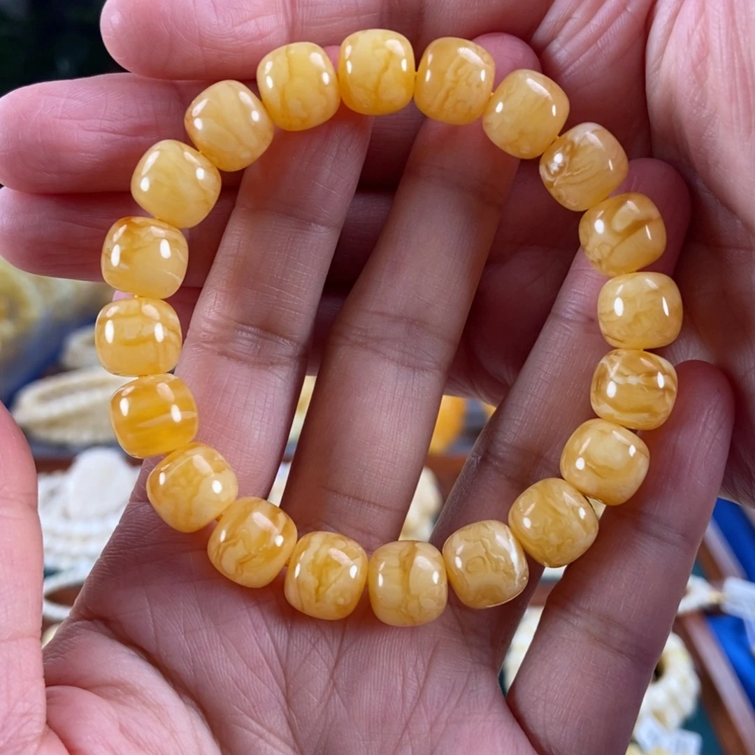 琥珀未镶嵌珠宝奇石11同料虎皮鸡油红老型16.31