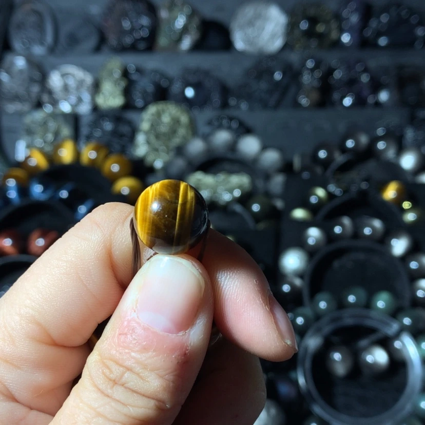 【闪购商品】黑曜岩珠宝奇石未镶嵌哦****谭配件