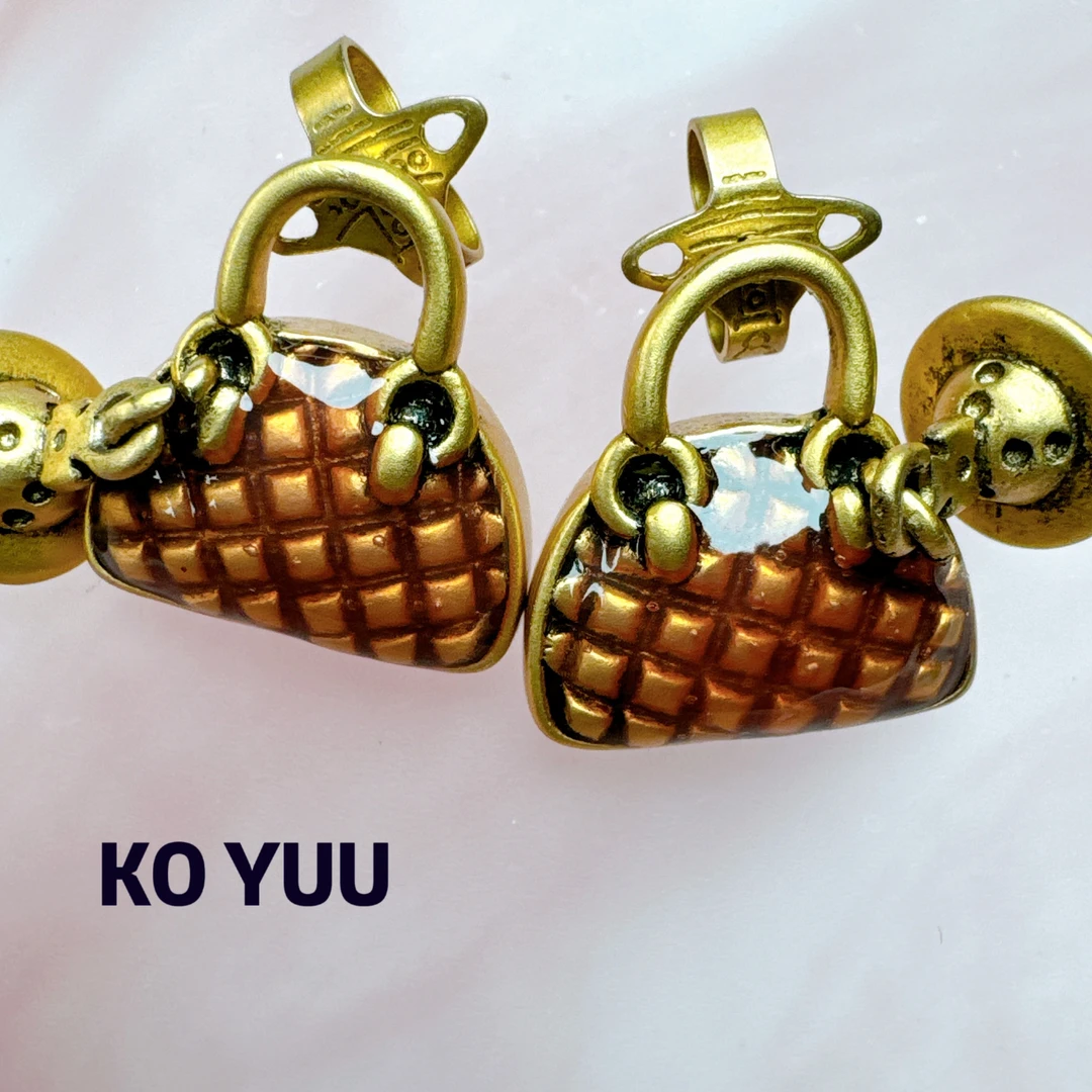 铜合金耳饰 【雨桐高奢饰品】耳环KY00893