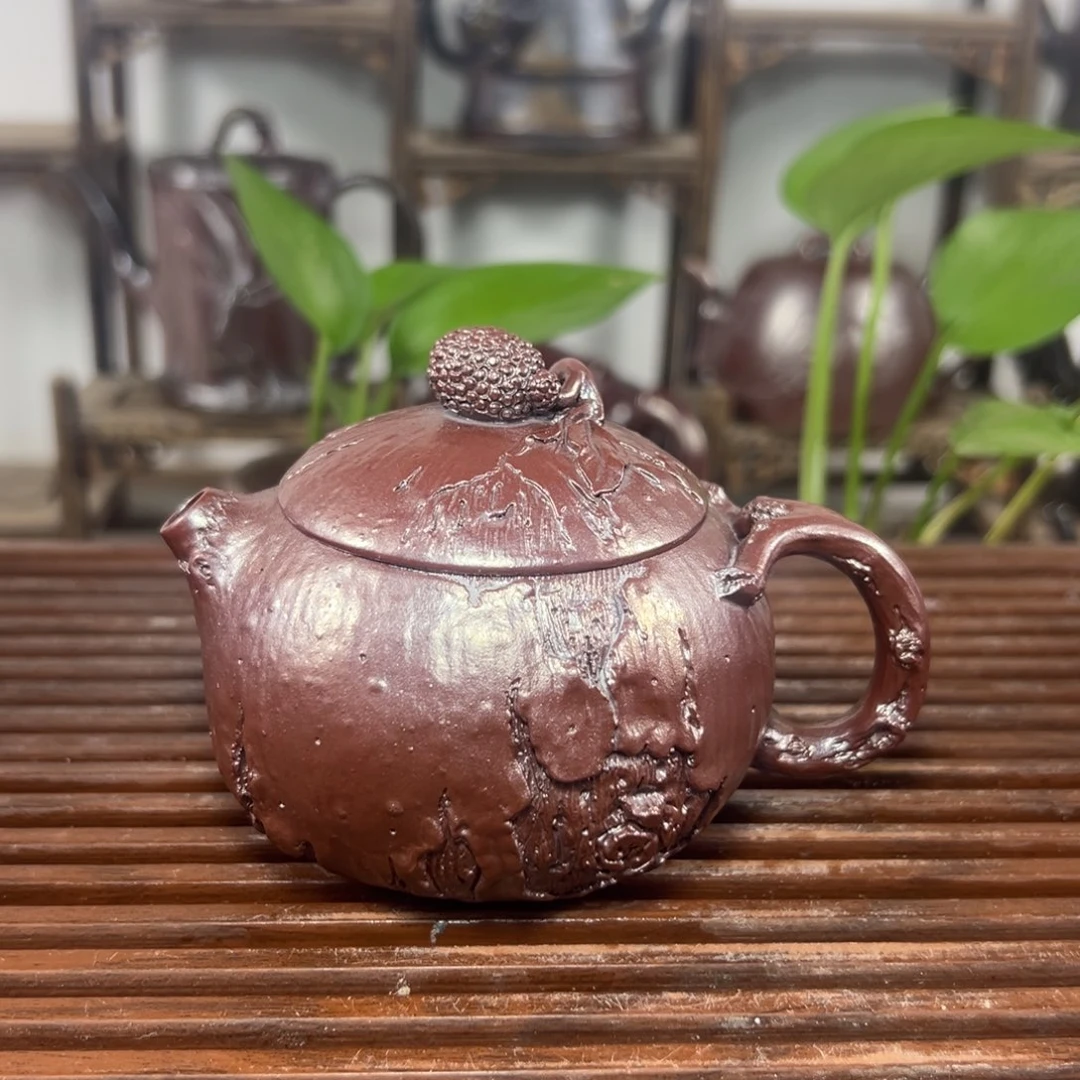 颜***n观澜柴窑，黑骨碳化，老火柴烧