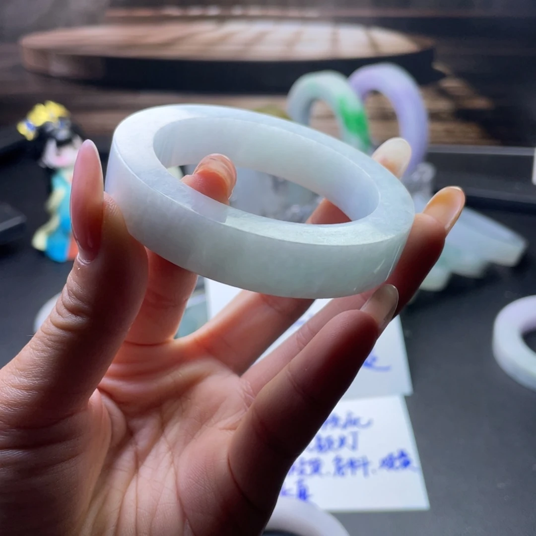 定制翡翠翡翠手镯未镶嵌