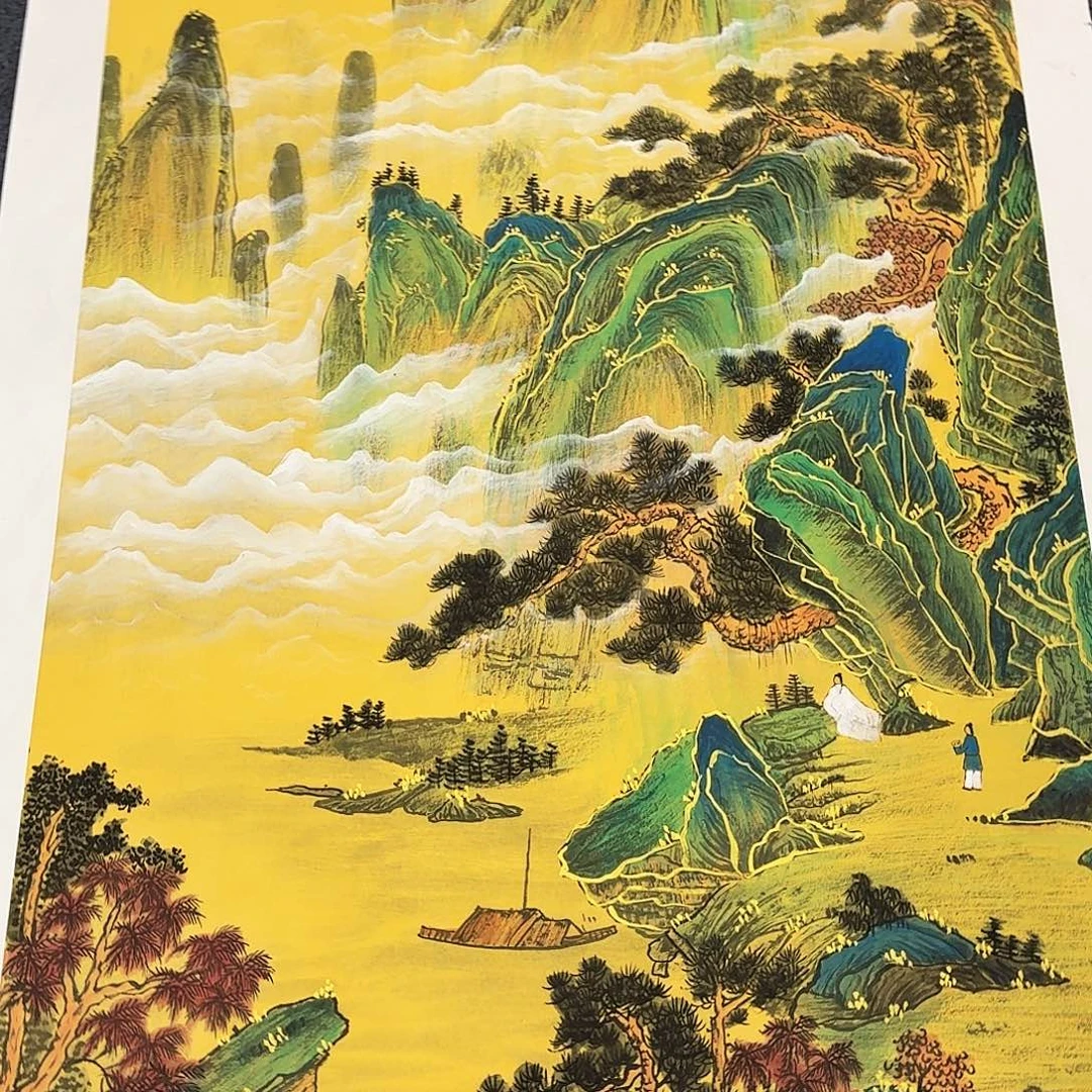 国画事事如意万事如意万事