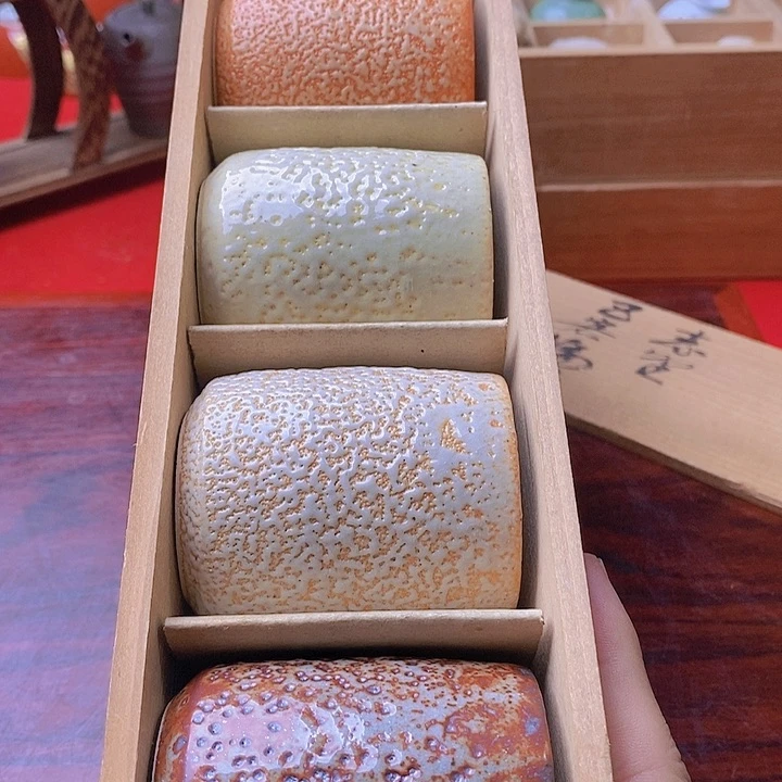 1志野茶杯五客 默认瑕疵