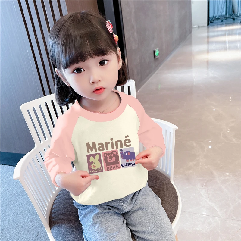 女童德绒打底长袖半高领保暖上衣冬季装新款防寒打底洋气T恤