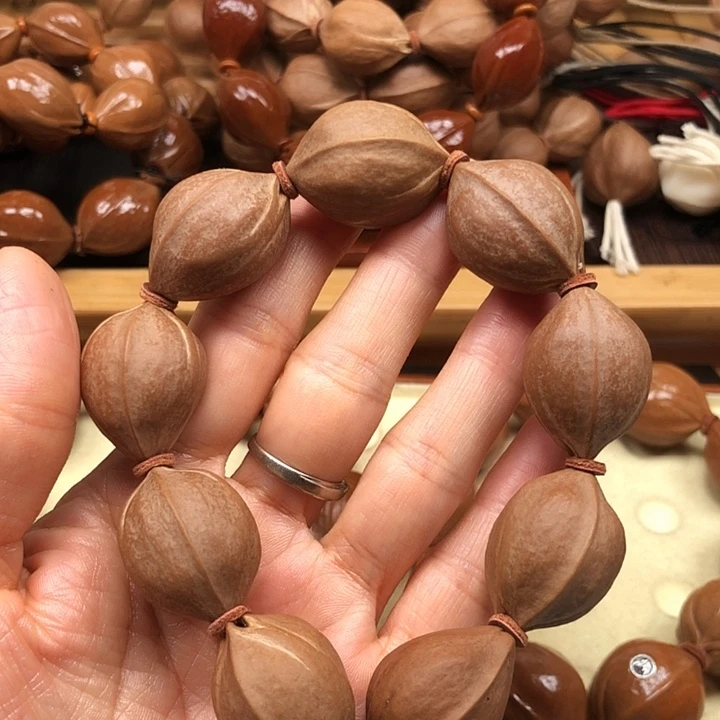 手串橄榄核梅林铁核19 X27特价