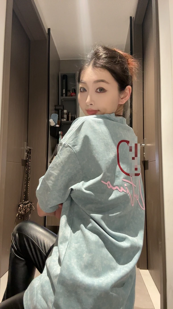 LJ阿祖美式夏季休闲百搭情侣款个性短袖T恤 S256218