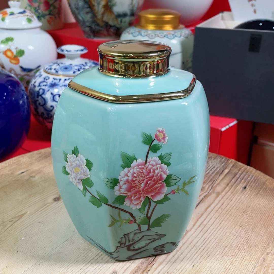 【闪购商品】罐陶瓷茶叶罐密封罐