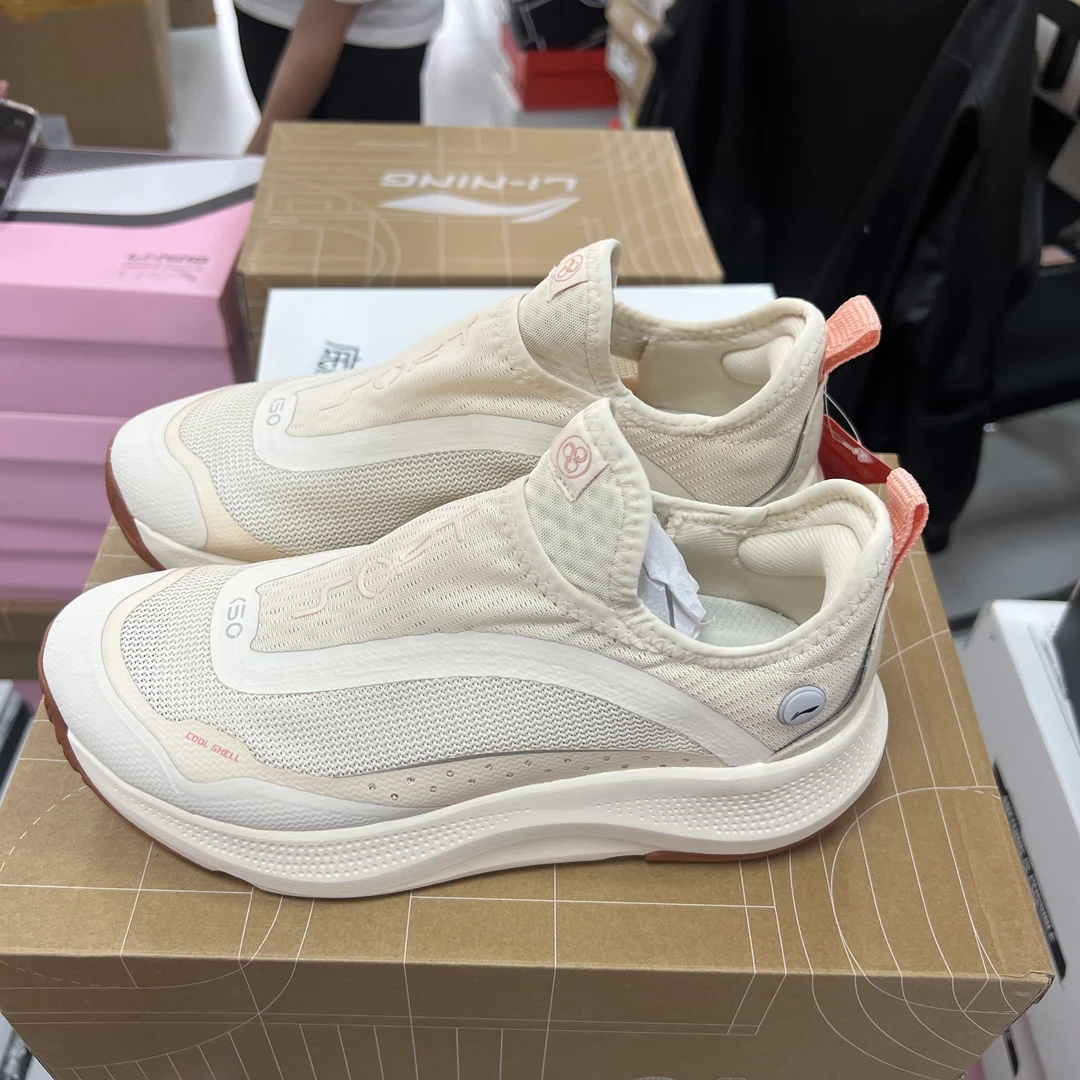 《B品以直播展示为准》试穿过（X1085)李宁女子休闲运动鞋AGLU166-3