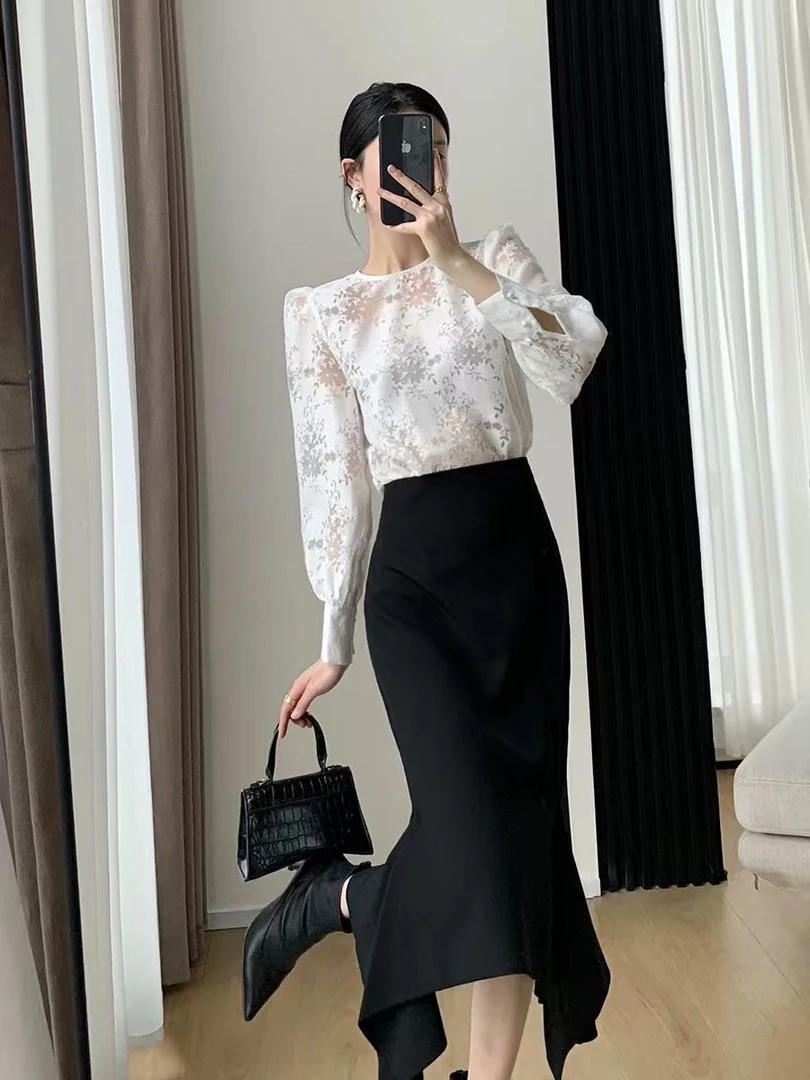 黑色半身裙非图片款