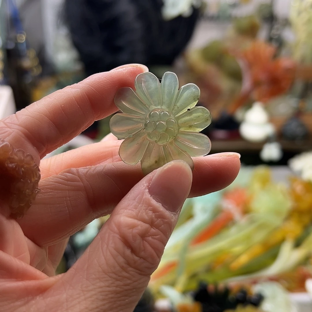 蛇纹石玉发簪合金