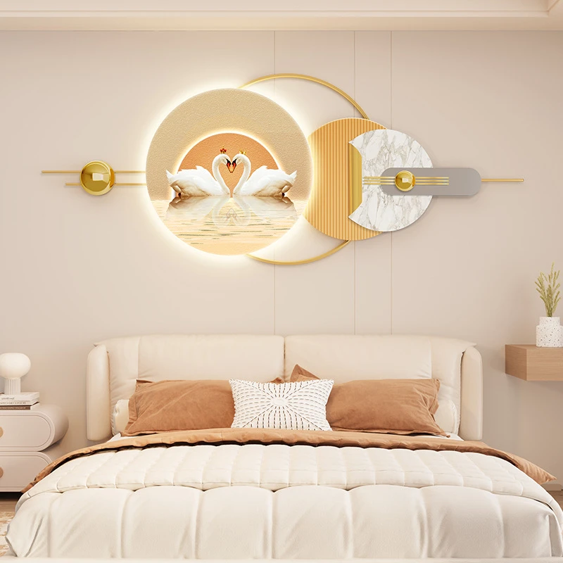 新款卧室床头装饰画客厅现代简约餐厅墙壁画大气高级挂画餐桌壁饰