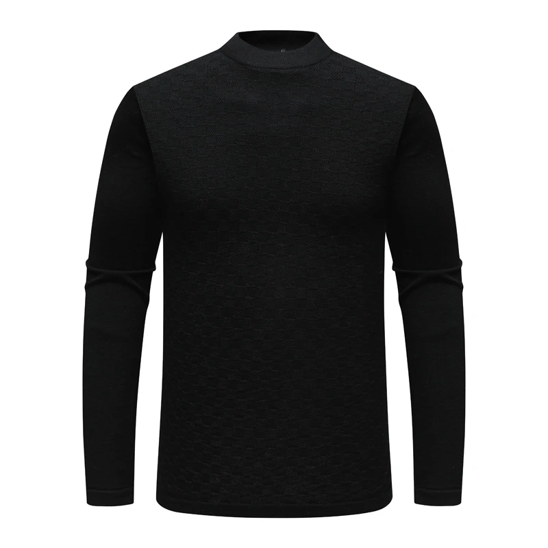 AB870邦纳男式舒适有弹力 休闲毛衣 黑色