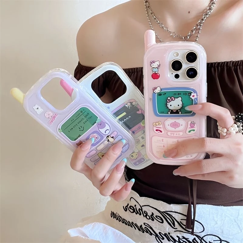 飞虎胜拓麻歌子KT猫大哥大适用iPhone16pro手机壳15小众14少女心