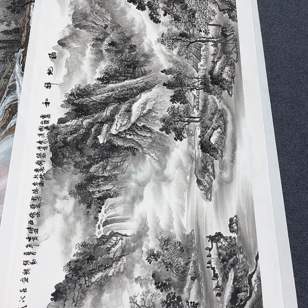 国画宣纸国画纯手绘作品