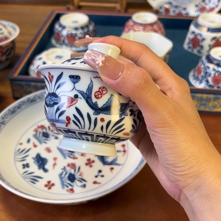 瓷片景德镇陶瓷手工手绘