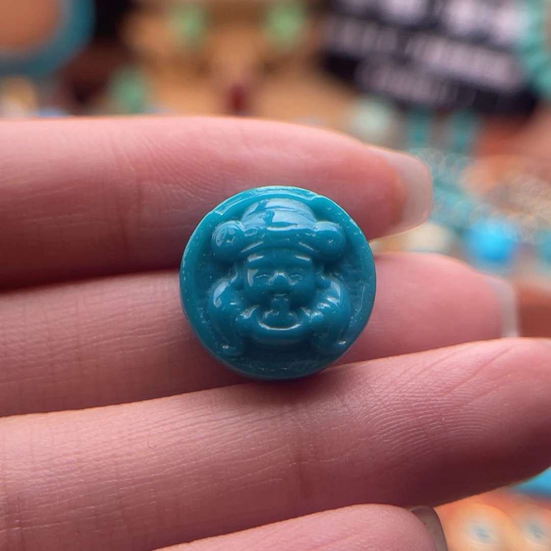 未镶嵌绿松石珠宝奇石