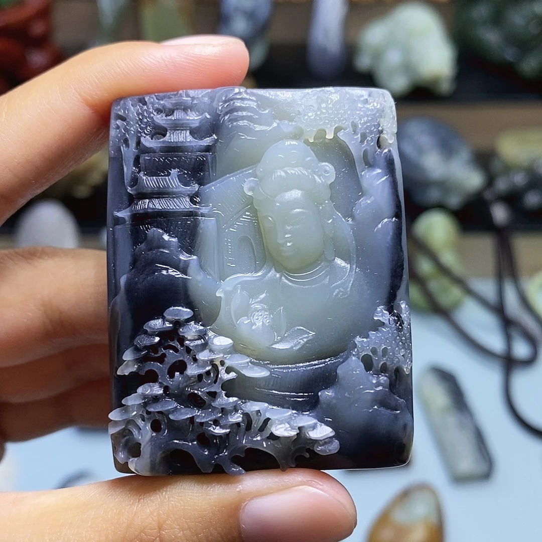 【闪购商品】颈饰未镶嵌和田玉