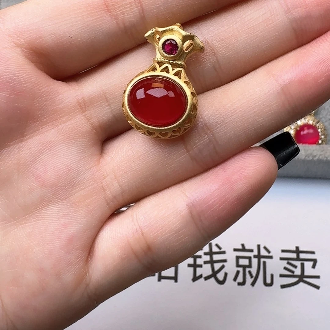 玛瑙/玉髓颈饰合金