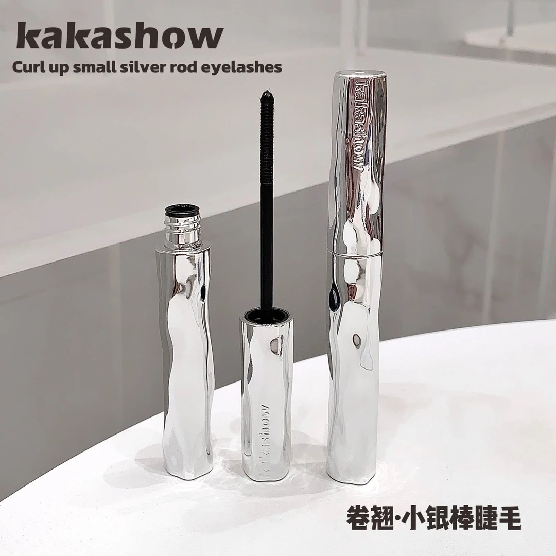 kakashow卷翘小银棒睫毛膏睫毛打底膏自然浓密纤长卷翘不晕染防水