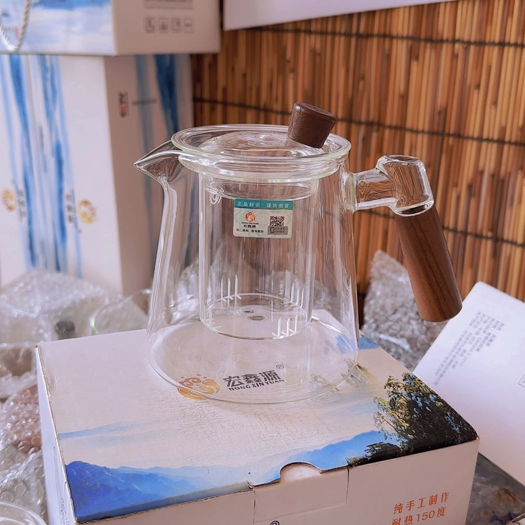 高硼硅玻璃茶水分离款H715白