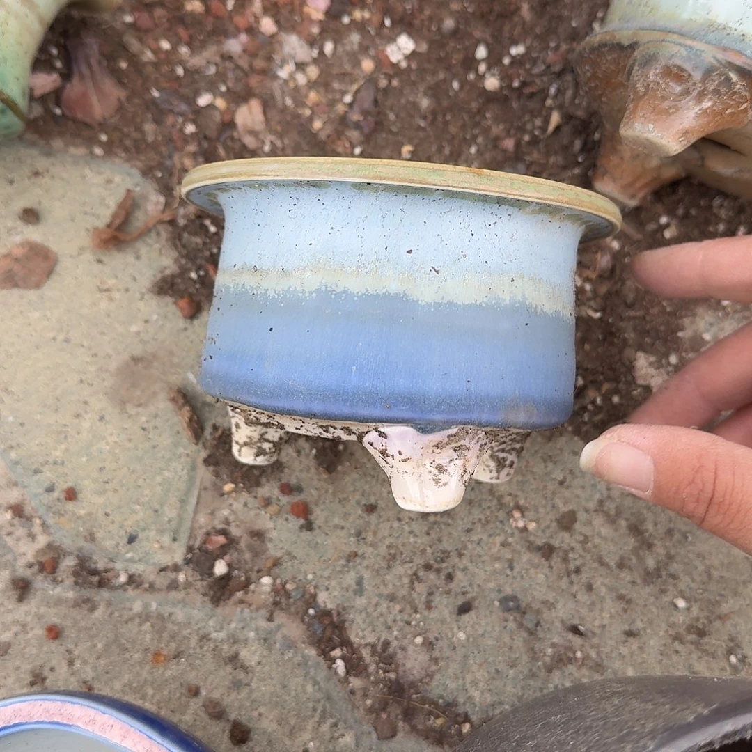 几***許手工拉丝盆多肉植物