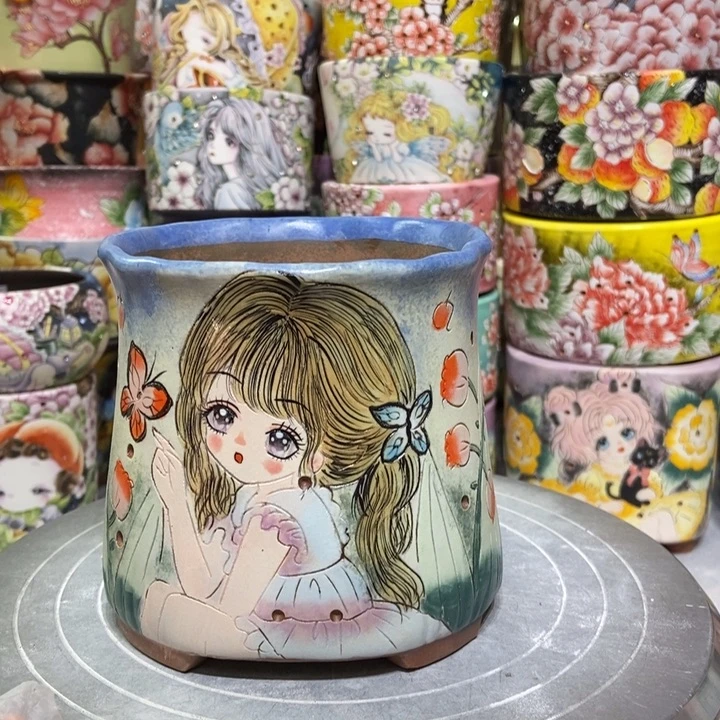 景德镇艺术手绘作品