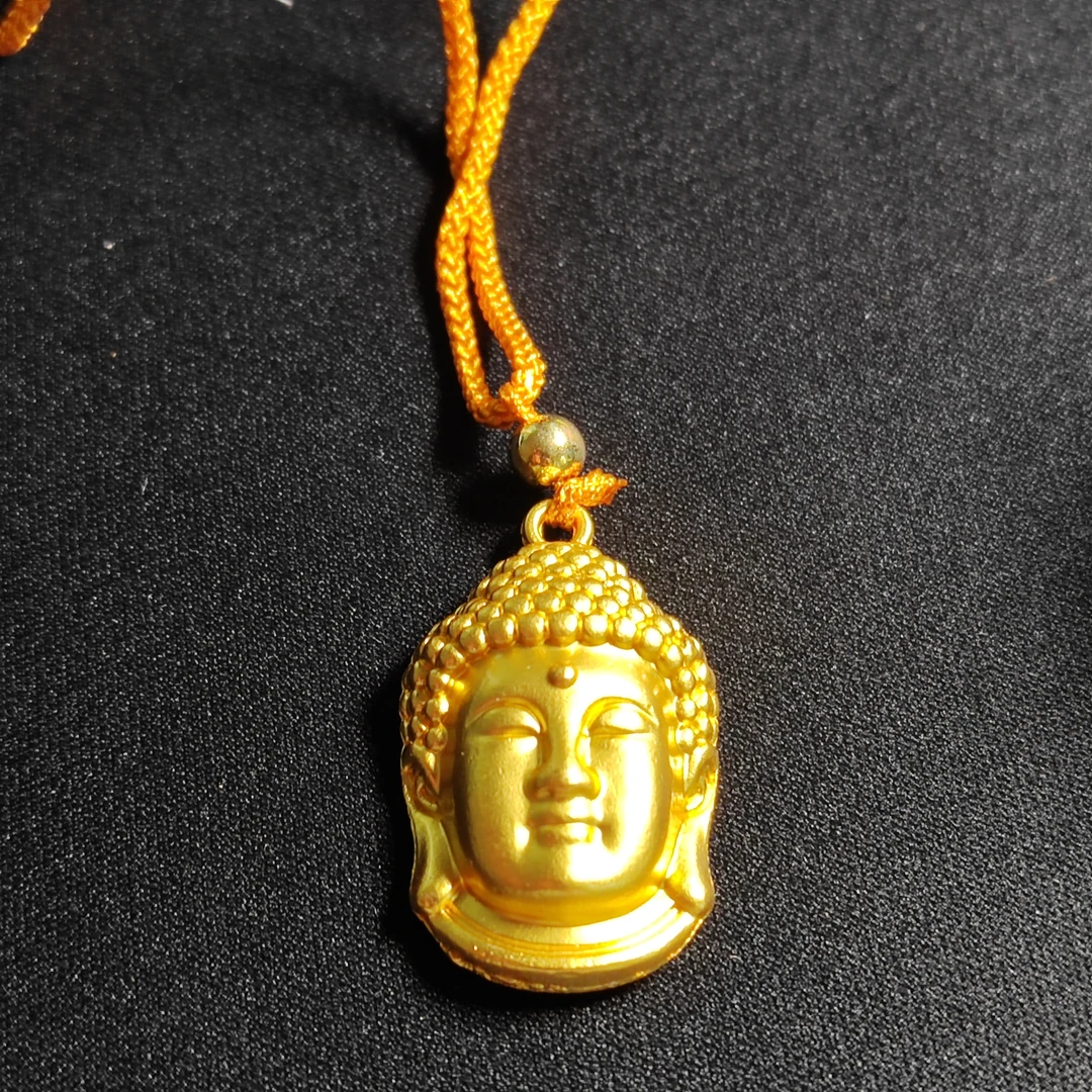 非金属珐琅吊坠 时尚轻奢佛头吊坠sxx041