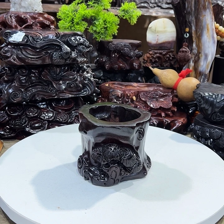 木酸枝木免挖槽底座槽口尺寸6.5*7.5