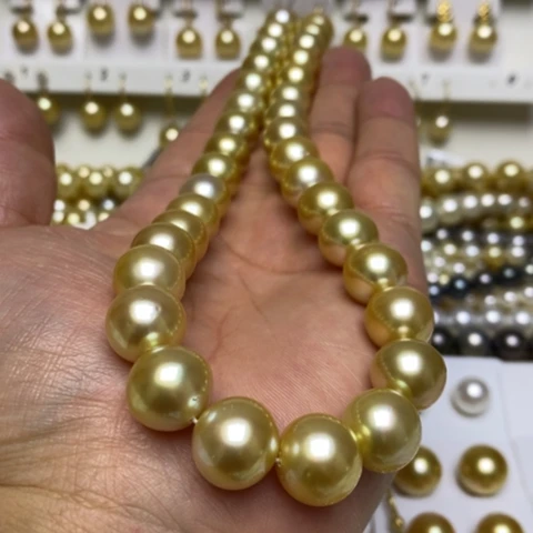 海水珍珠颈饰未镶嵌