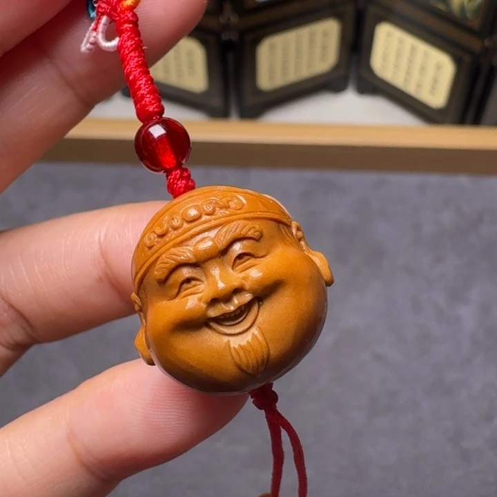 橄榄核手串/手链地主头挂件