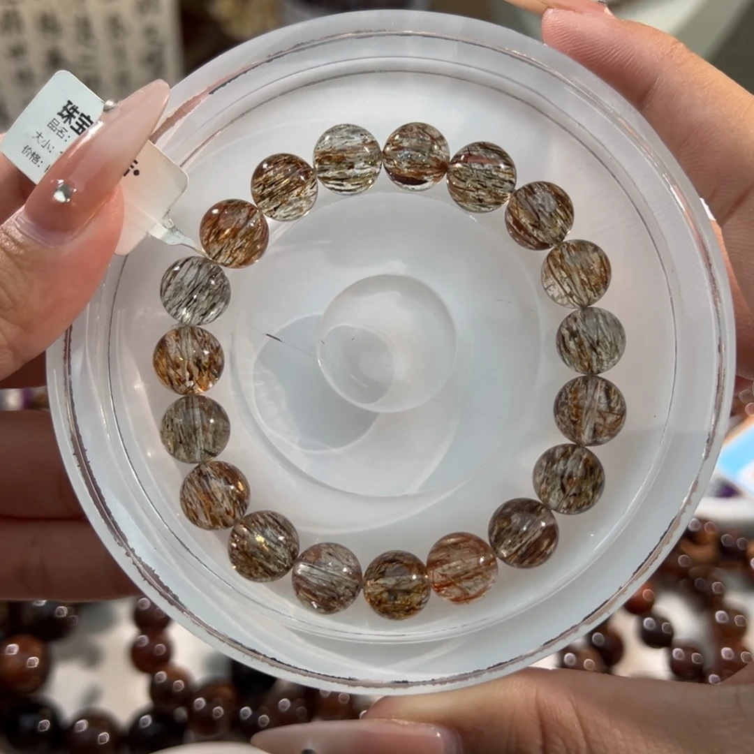 水晶手链未镶嵌黑金超七10