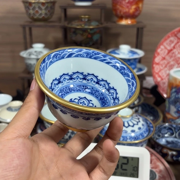 喝***.景德镇手工手绘陶瓷