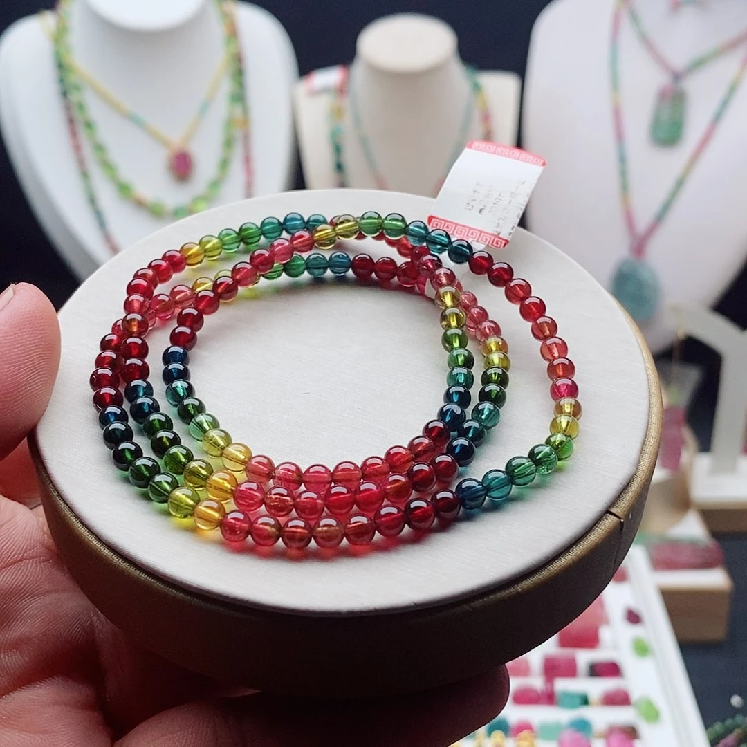 手链碧玺未镶嵌碧玺手链