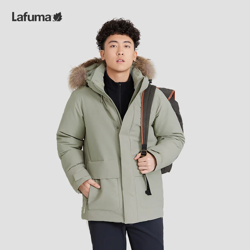 LAFUMA乐飞叶 防泼水蓄热保暖鹅绒加厚户外羽绒服LMJU4DH05