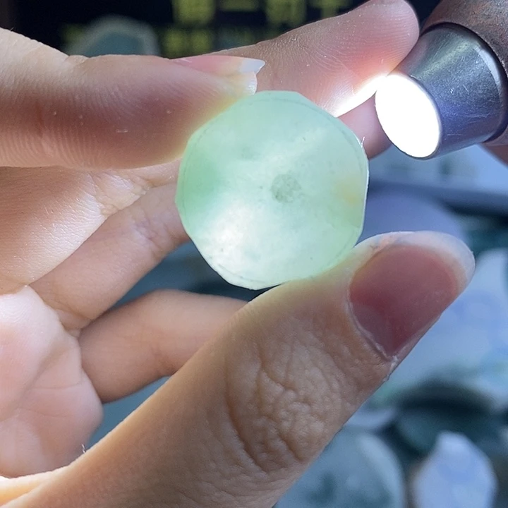 翡翠裸石纯天然翡翠