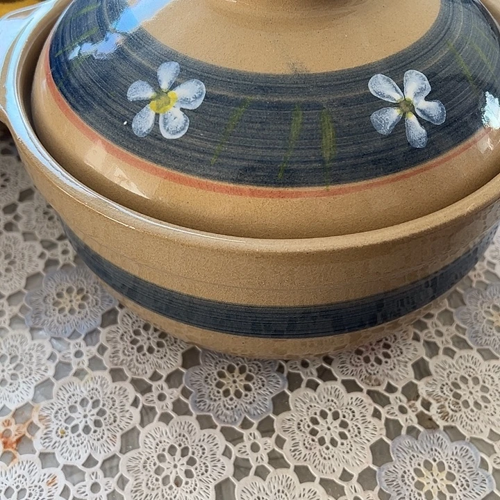 瓷粗滑手给砂锅口径21X10一支