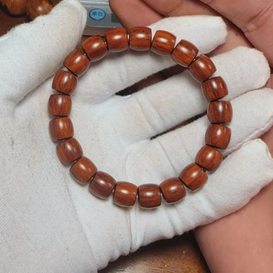 檀香紫檀（小叶紫檀）全陈化老料把件串