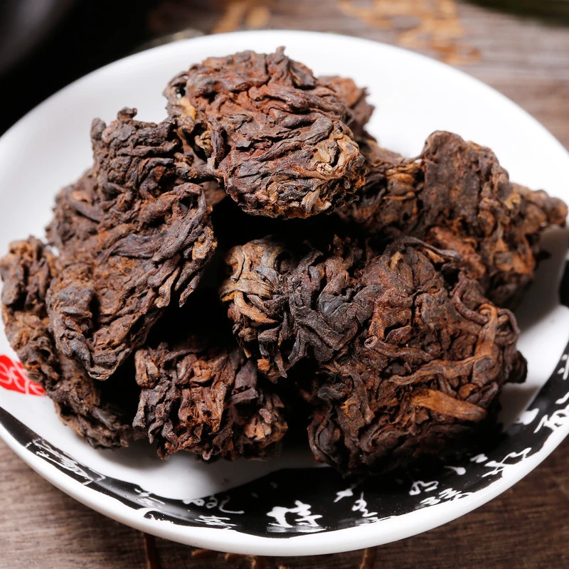 2019年《邦改老茶头》匠心制作//普洱熟茶 （散茶头）