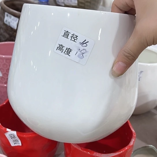 多肉绿植陶瓷花盆9.9包邮