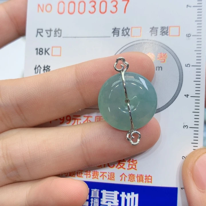 翡翠未镶嵌颈饰1*吊坠