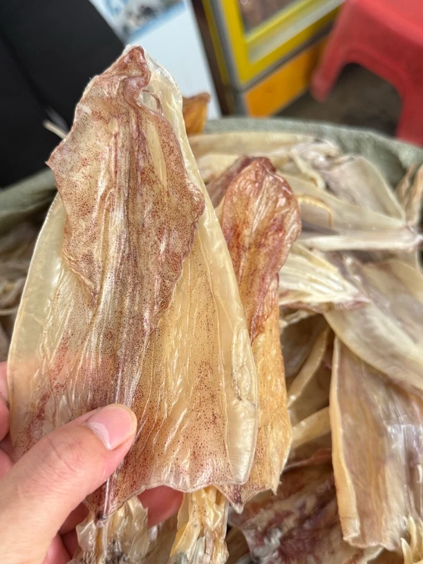 汕尾本港船晒正宗玻璃台风鱿鱼干干鱿鱼新鲜天然淡晒鱿鱼干货