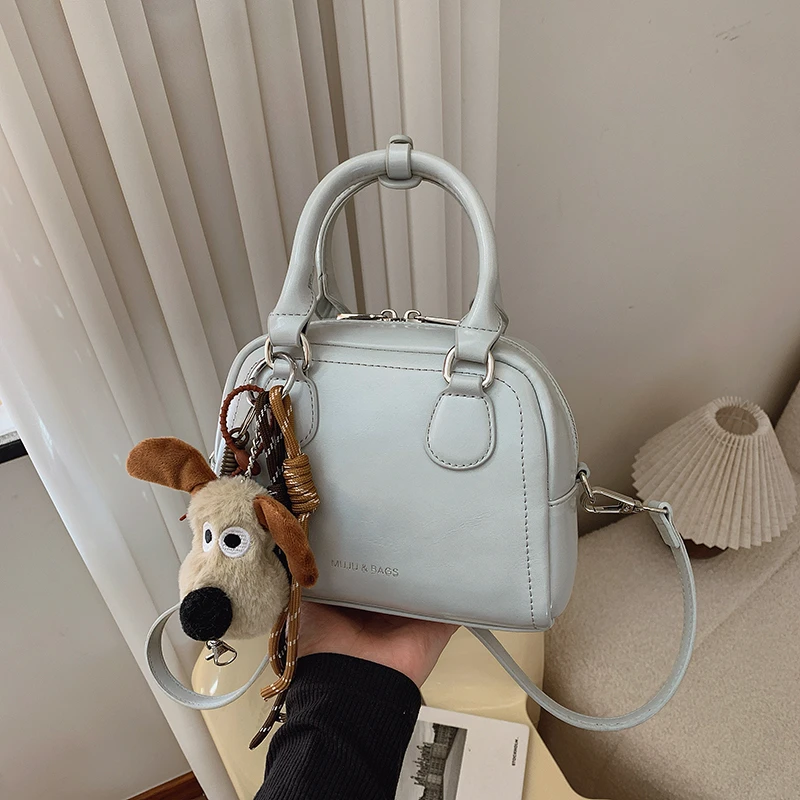 高级感韩版时尚潮流手拎贝壳包2025新款百搭手提包百搭单肩斜挎包