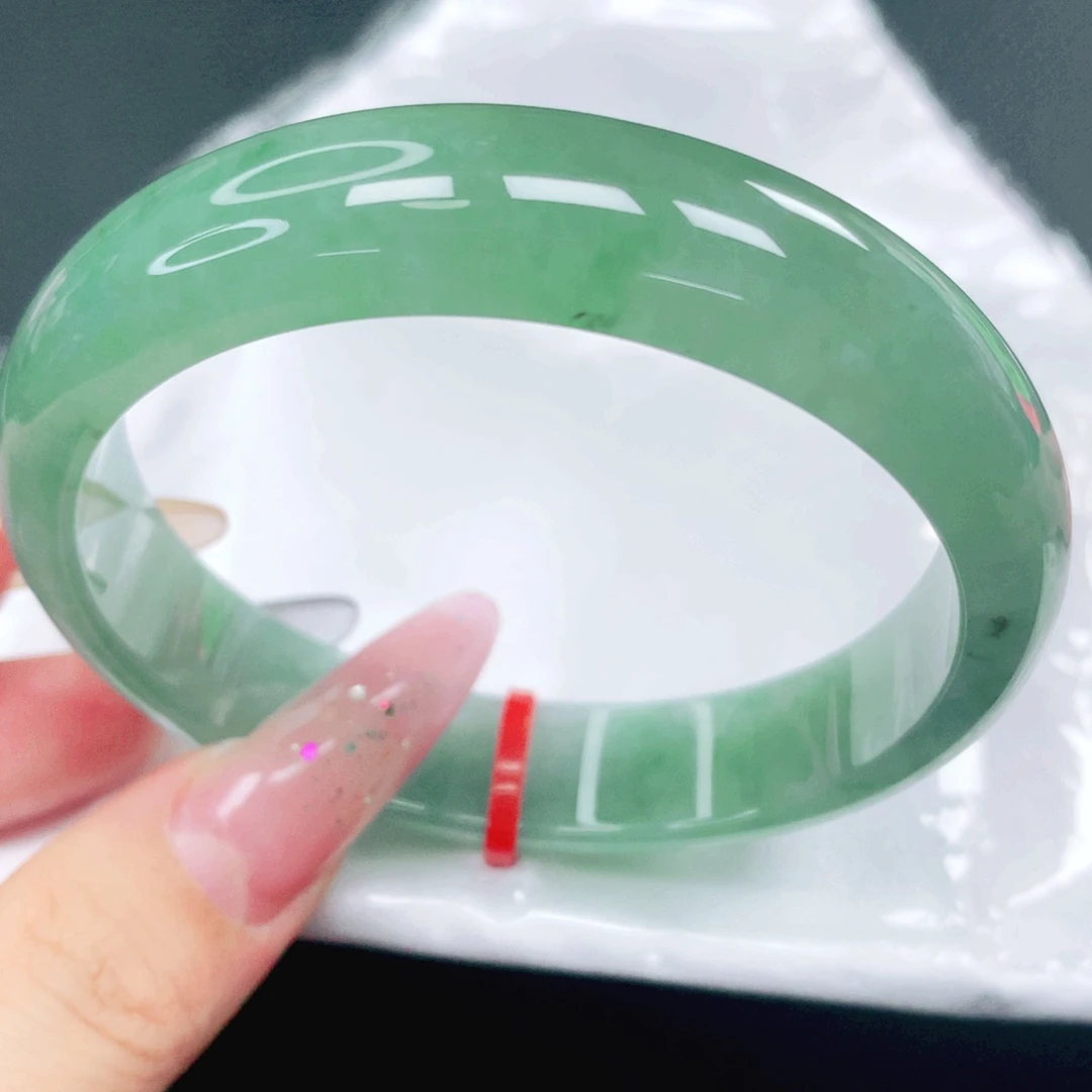 翡翠未镶嵌手镯58