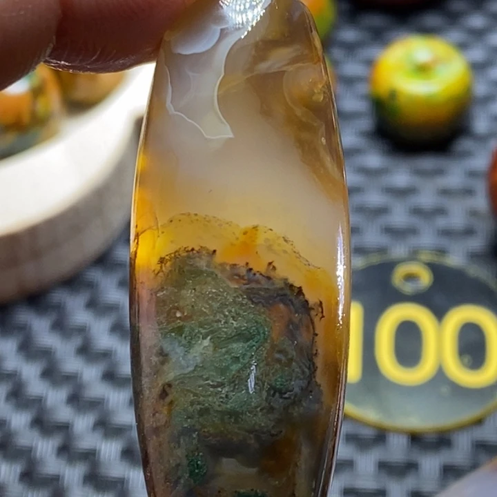 相***你玛瑙/玉髓未镶嵌颈饰