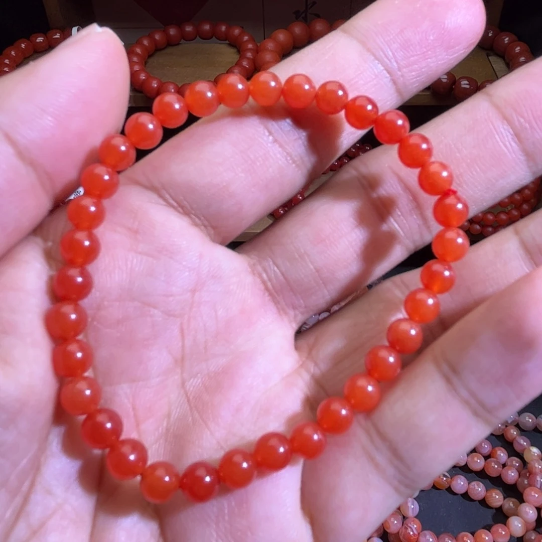 手链未镶嵌南红玛瑙5.5