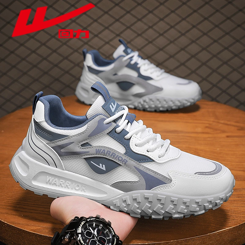 回力正品男鞋春季休闲百搭运动鞋子男款厚底防滑透气上班开车潮鞋