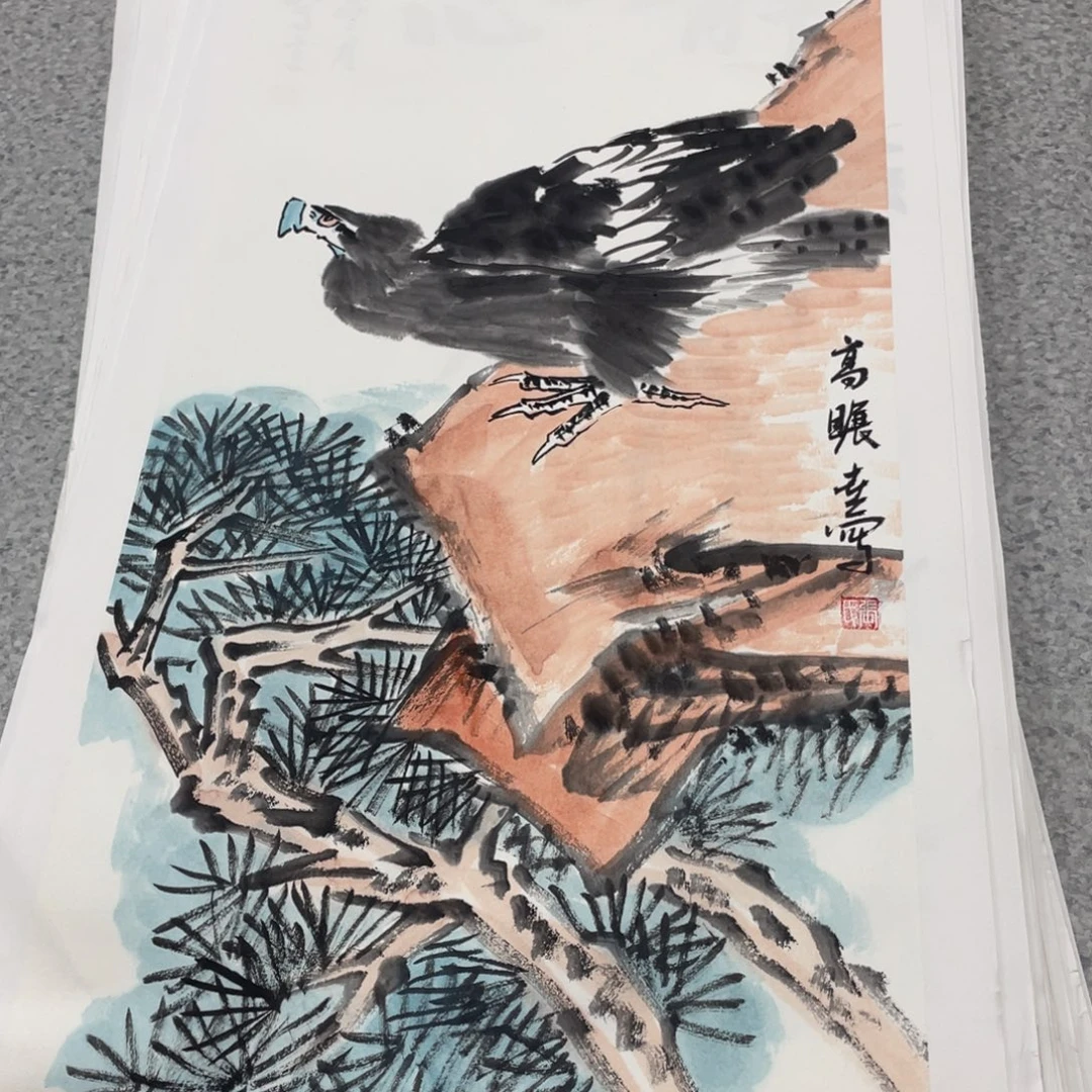 国画2平尺国画作品