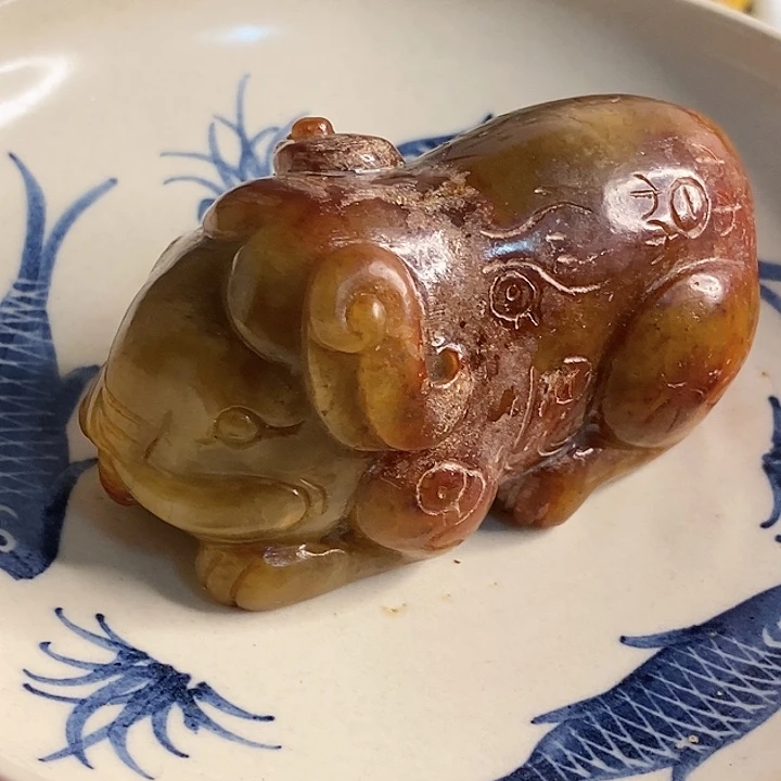 摆件开***乐新号开播瓷器一个