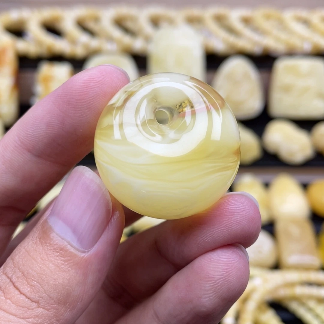 裸石琥珀未镶嵌琥珀蜜蜡