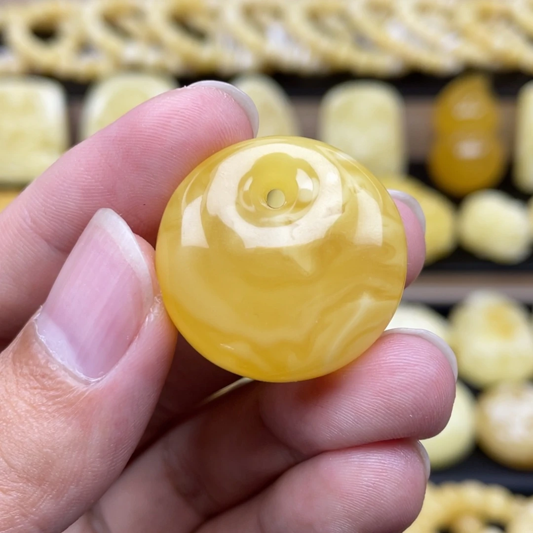 琥珀未镶嵌裸石琥珀蜜蜡